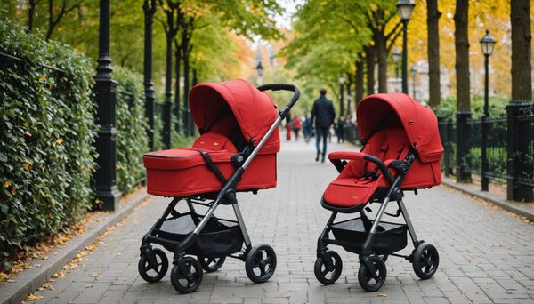 Poussette rouge : le choix parfait pour votre bébé en 2024