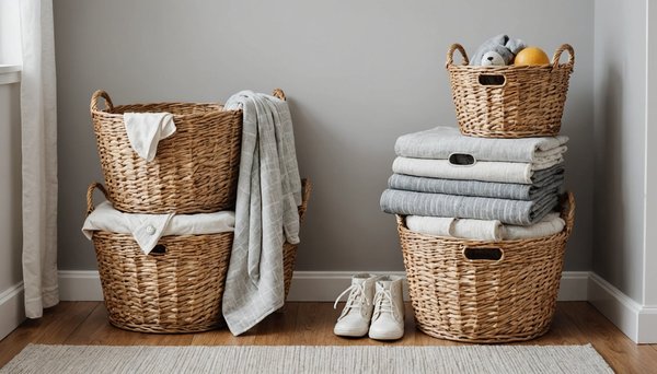 Les meilleurs paniers de rangement bébé pour un espace optimisé