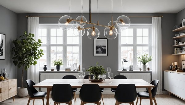 Idées scandinaves pour intégrer un luminaire dans votre déco intérieure