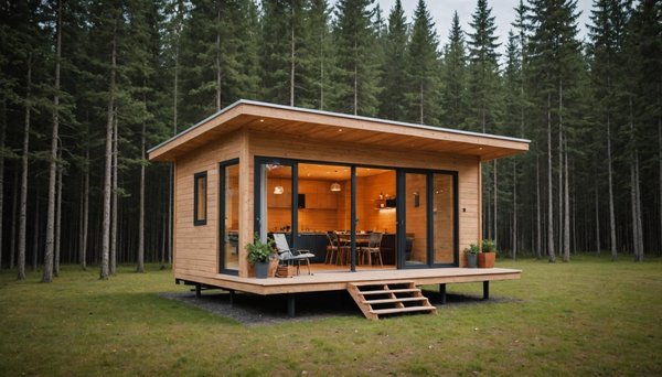 Explorez les avantages d'un chalet préfabriqué en kit